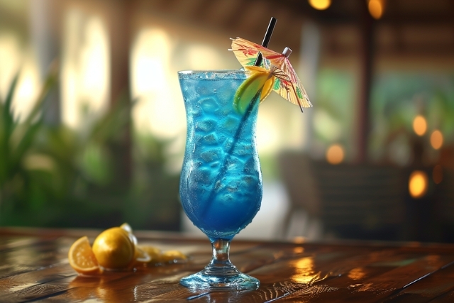Virgin Blue Lagoon, Cocktail, Tasting, Foto basenio.de